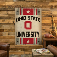 Ohio State University, Canvas Wall Tapestry, Large, 54x36