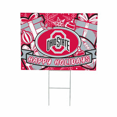 Ohio State University Yard Sign, Holiday