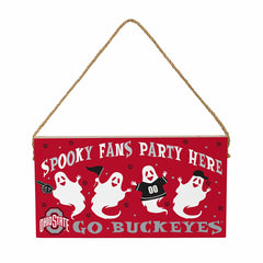 Ohio State University Halloween Wood Wall Sign, 6x11