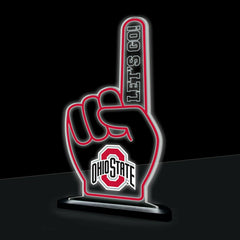 Ohio State University College Foam Finger Desklite LED Decor