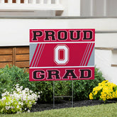 Ohio State University Coroplast Yard Sign Graduate