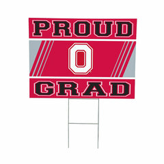 Ohio State University Coroplast Yard Sign Graduate