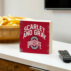 Ohio State University Plock, Down Home Fans, 6x6