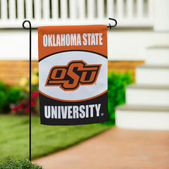 Oklahoma State University Suede Garden Flag