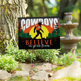 Oklahoma State University Yard Sign, Bigfoot