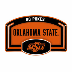 Oklahoma State University USA Embossed Steel Wall Sign, 11" x 17"