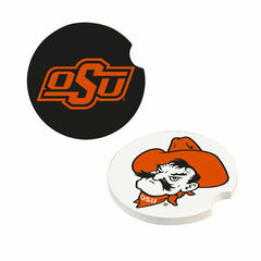 Oklahoma State University Car Coaster Set, 2pc