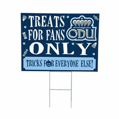 Old Dominion University Yard Sign, Halloween Treats for Fans