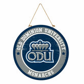 Old Dominion University Round Door Décor with Hanging Rope, 18x18