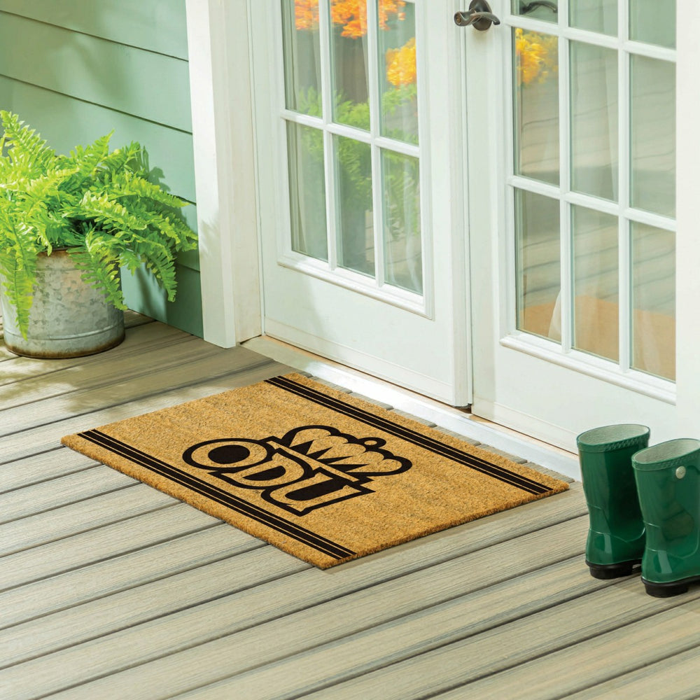 Old Dominion University Large One Color Coir Mat, 36"x24"