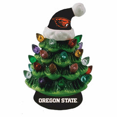 4" Mini LED Tabletop Christmas Tree, Set of 2, Oregon State University