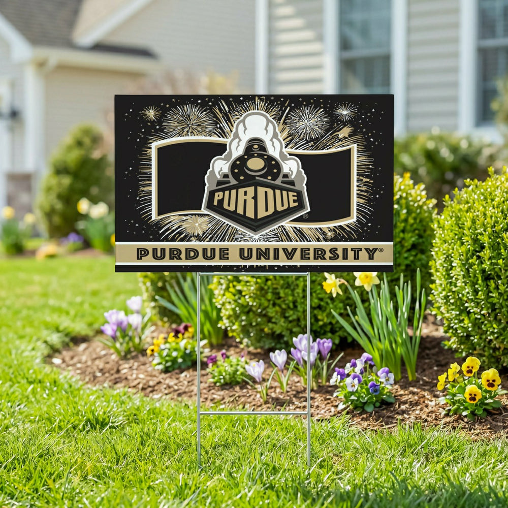 Purdue University Yard Sign, Patriotic