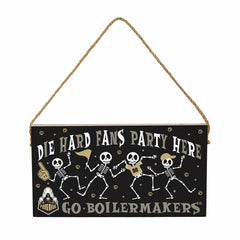 Purdue University Halloween Wood Wall Sign, 6x11
