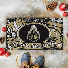 Purdue University Holiday PVC Mat, 28"x16"