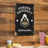 Purdue University Wood Wall Sign, 16x24
