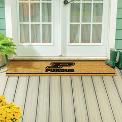 Purdue University Extra Large One Color Coir Mat, 60"x24"