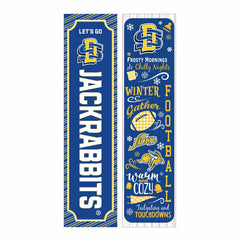46" Double Sided Leaner, South Dakota State University, Winter Seasona