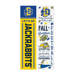 46" Double Sided Leaner, South Dakota State University, Fall Seasonal