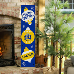 47" Double Sided Leaner, South Dakota State University, Christmas