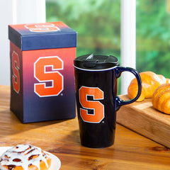 Syracuse University, 17oz Boxed Travel Latte
