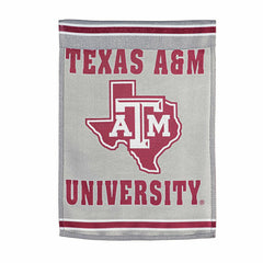 Embossed Suede Flag, House Size, Texas A&M