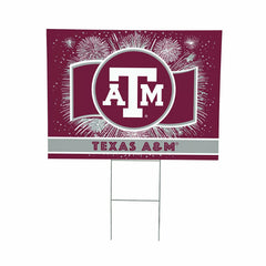 Texas A&M Yard Sign, Patriotic