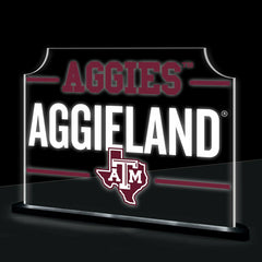 Texas A&M College Rectangle Desklite LED Decor