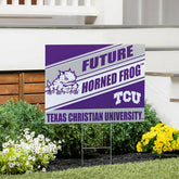 Texas Christian University Coroplast Yard Sign, Future Student