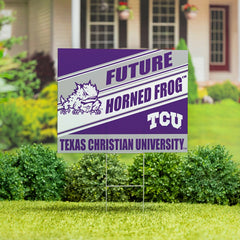 Texas Christian University Coroplast Yard Sign, Future Student