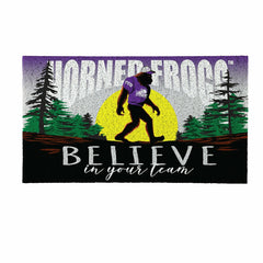 Texas Christian University Bigfoot PVC Mat, 28"x16"