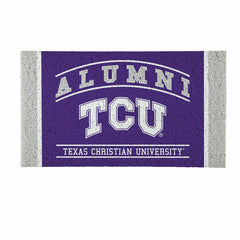 Texas Christian University Alumni Mat, 28"x16"