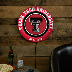 Texas Tech University, Metal Lite, Round