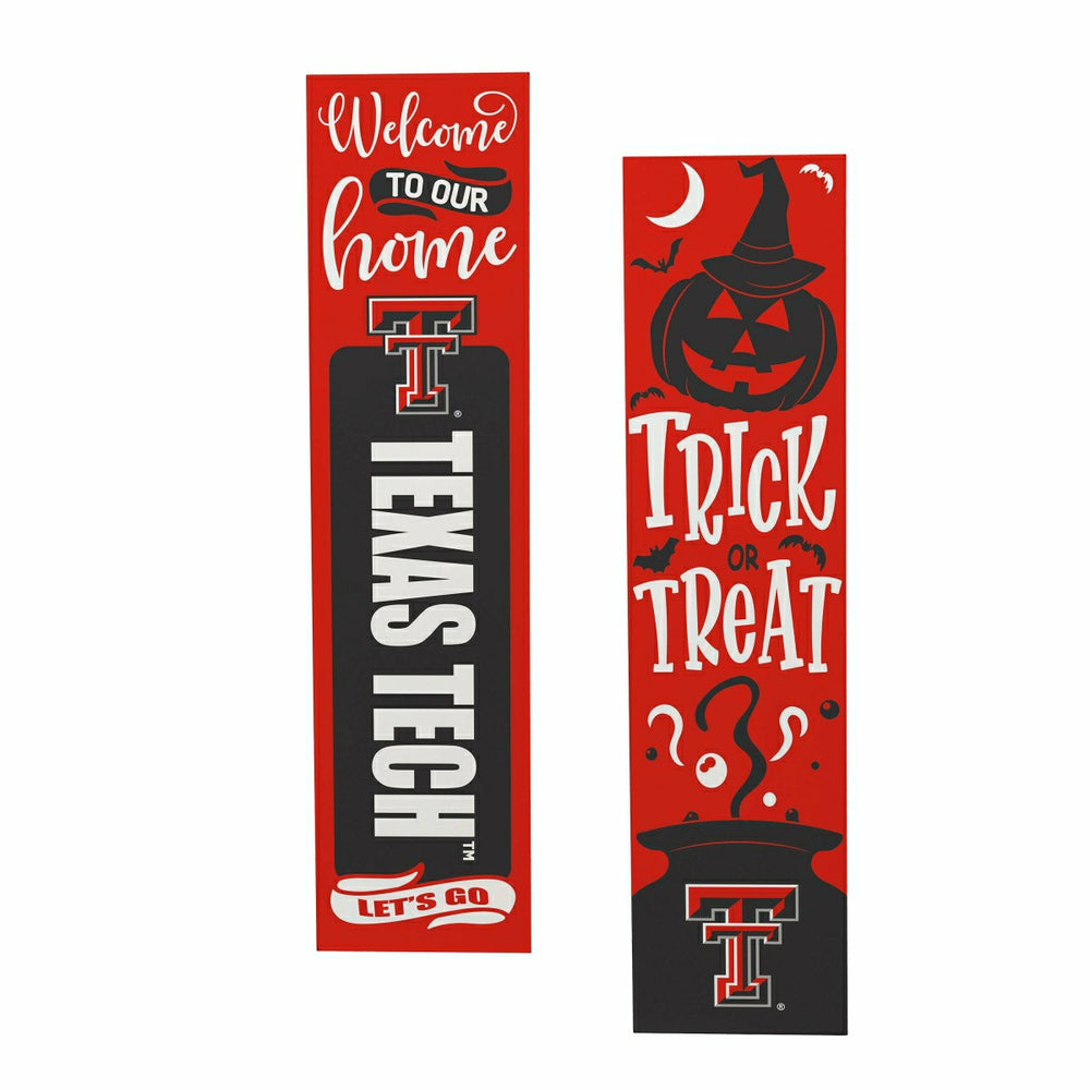 47" Double Sided Leaner, Texas Tech University, Halloween