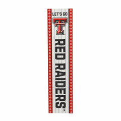 47" Double Sided Leaner, Texas Tech University, Christmas