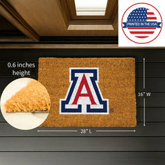 Coir Mat, 16"x28", University of Arizona