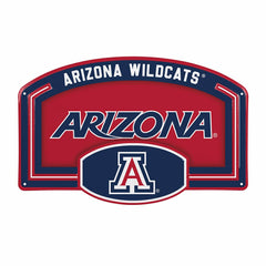 University of Arizona USA Embossed Steel Wall Sign, 11" x 17"