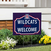 University of Arizona Coroplast Yard Sign, "Fans Welcome"