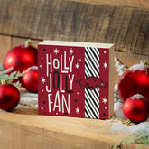 University of Arkansas Block, Holiday, 6x6