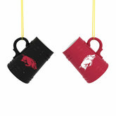 University of Arkansas Ceramic Mini Stein, 3oz, set of 2