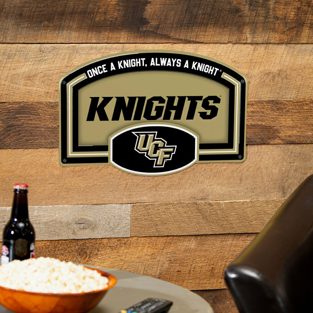 University of Central Florida USA Embossed Steel Wall Sign, 11" x 17"