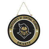 University of Central Florida Round Door Décor with Hanging Rope, 18x1