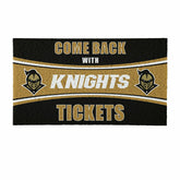 28" x 16" PVC Trapper Mat, Come Back with Tickets, University of Centr