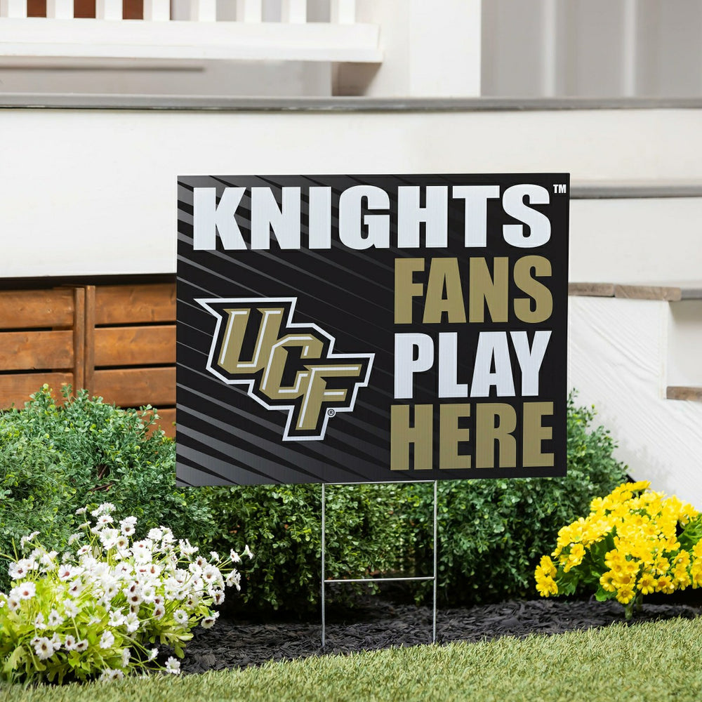 University of Central Florida Coroplast Yard Sign "Fans Play Here"