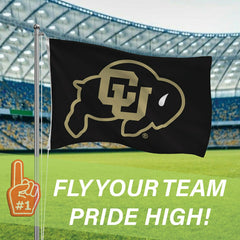 University of Colorado Single Sided Flag w/ 2 Grommets, 3'x5'