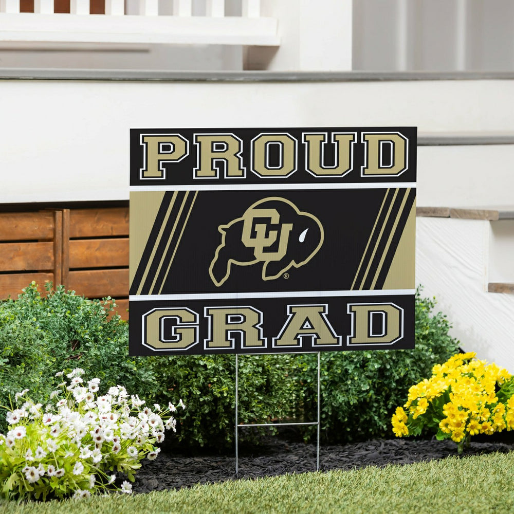 University of Colorado Coroplast Yard Sign Graduate
