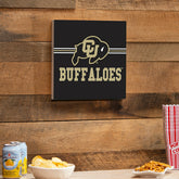 University of Colorado Wood Wall Sign, 12x12