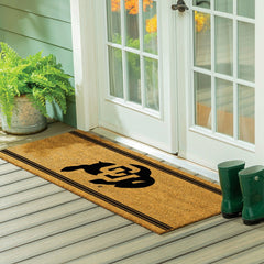 University of Colorado Extra Large One Color Coir Mat, 60"x24"
