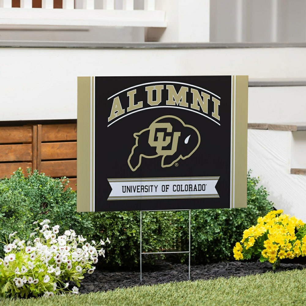 University of Colorado Coroplast Yard Sign Alumni