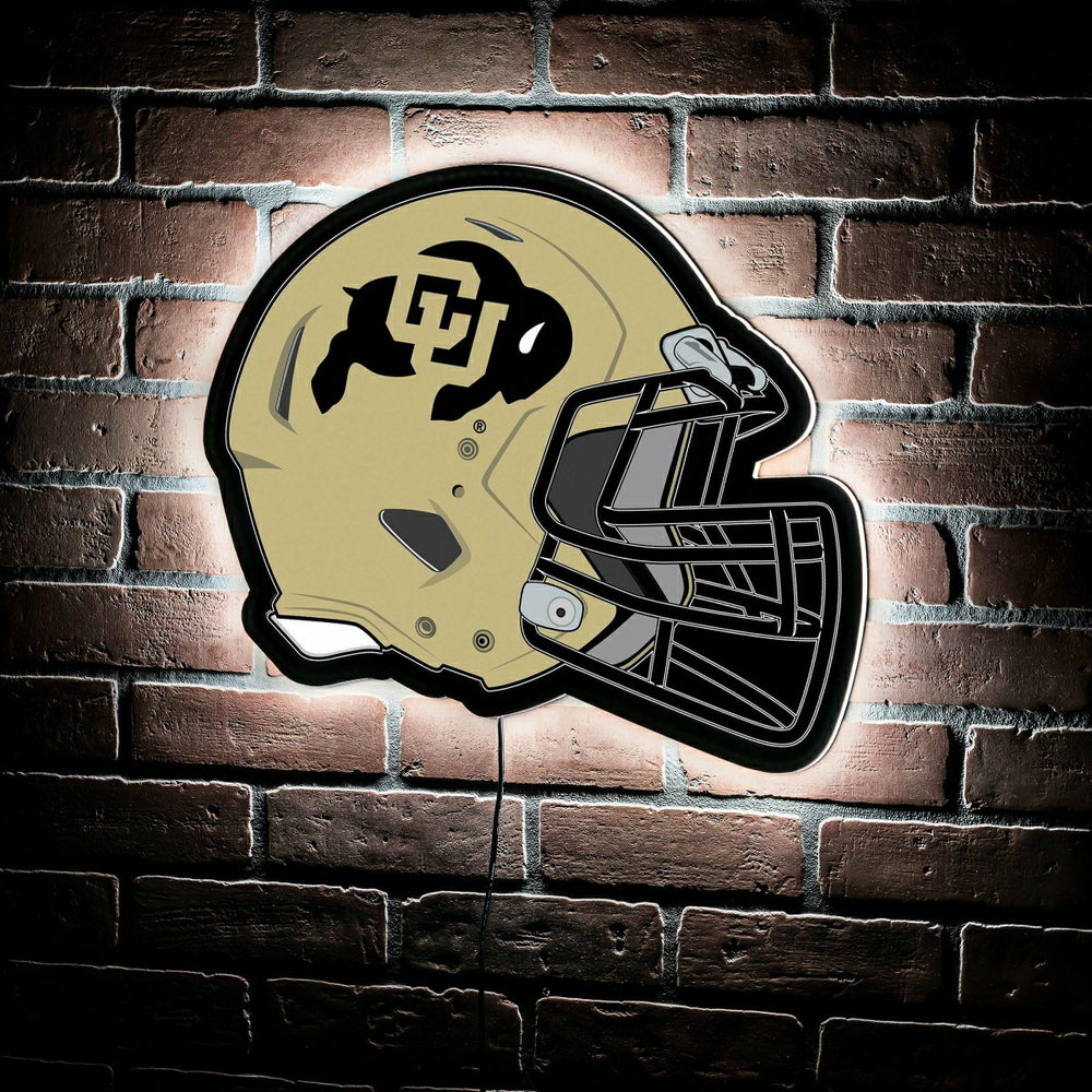 LED Wall Decor, Helmet, University of Colorado