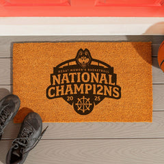 University of Connecticut, Womens NCAA Basketball Champions Coir Mat,